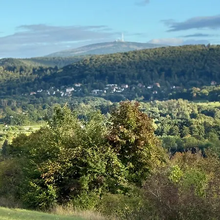 Harz Auszeit, Bergblicke, Ruhig & Besonders -2 Balkone, Jura Kaffeevollautomat, Fuer Gaeste Mit Hund Geeignet Apartament Bad Harzburg