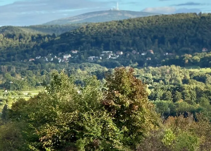 Harz Auszeit, Bergblicke, Ruhig & Besonders -2 Balkone, Jura Kaffeevollautomat, Fuer Gaeste Mit Hund Geeignet Διαμέρισμα Bad Harzburg